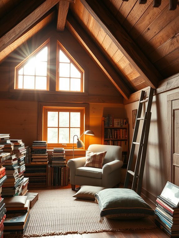 cozy corner for reading