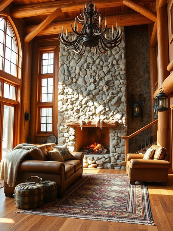 cozy country style interiors