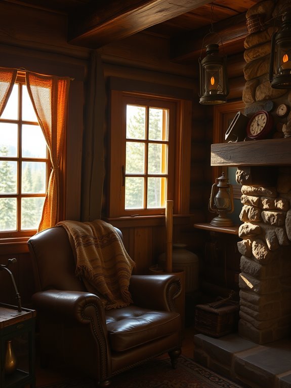 cozy countryside window decor