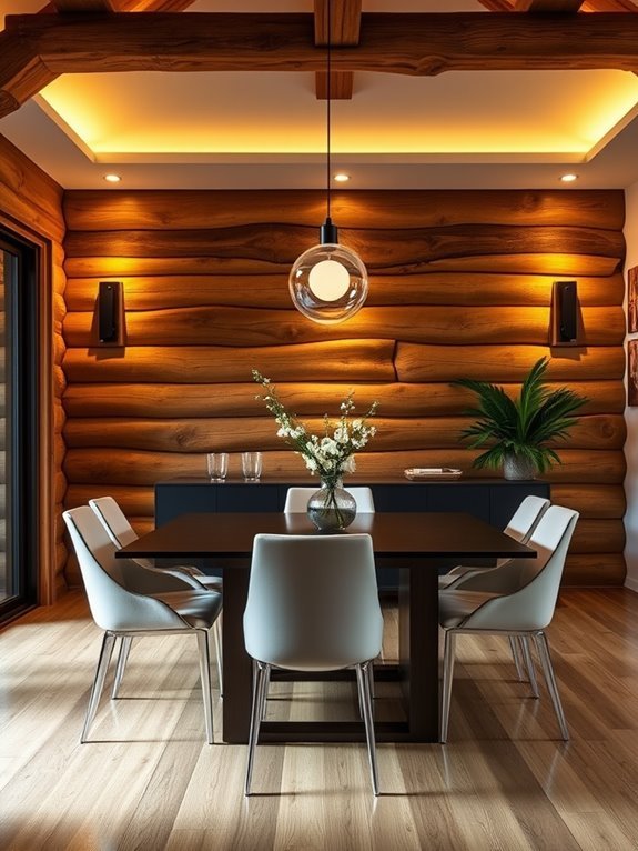cozy dining room ambiance
