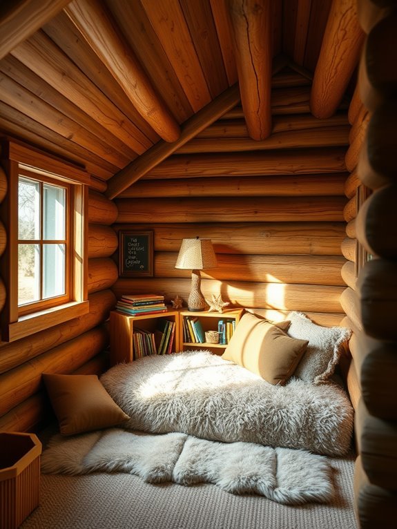 cozy exploration reading space