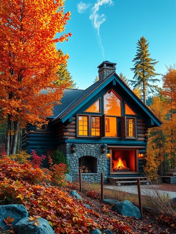 cozy gatherings around warmth