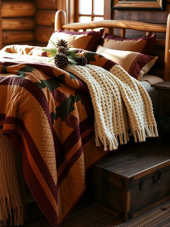 cozy handmade quilt designs