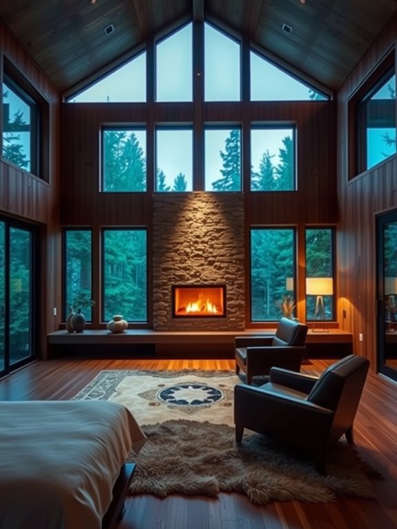 cozy hearth and ambiance