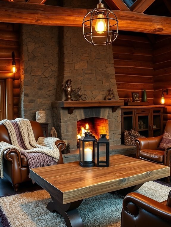 cozy illumination for spaces