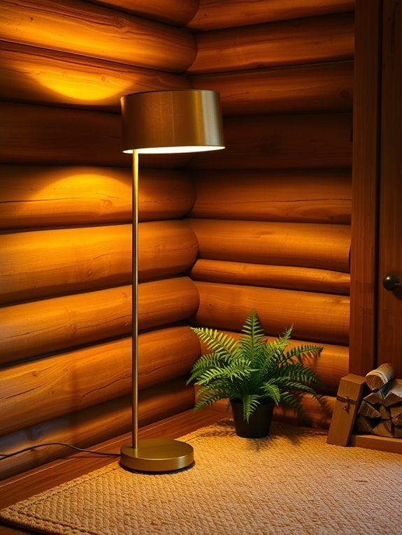cozy illumination for spaces