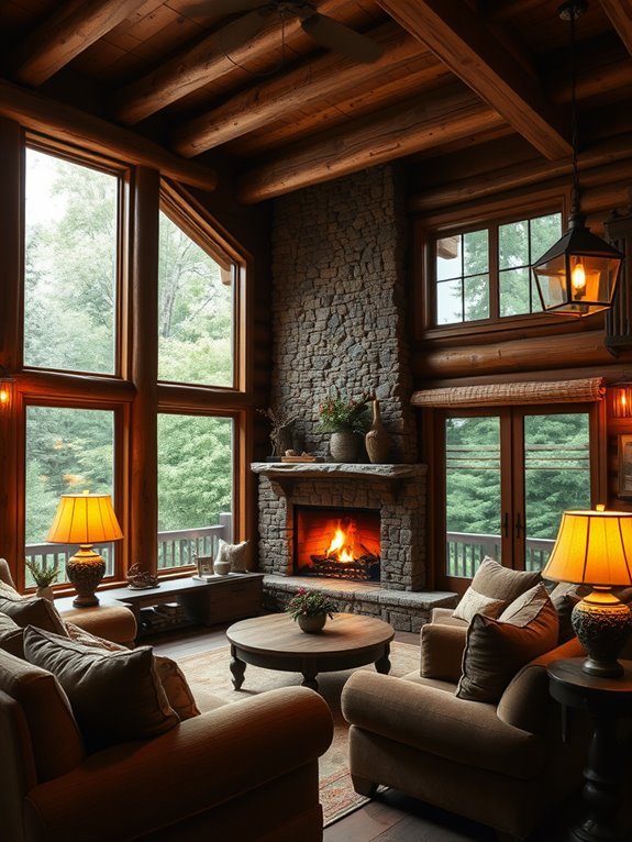 cozy illumination for spaces