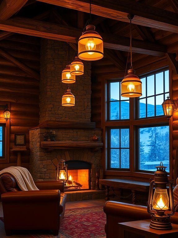 cozy illumination for spaces