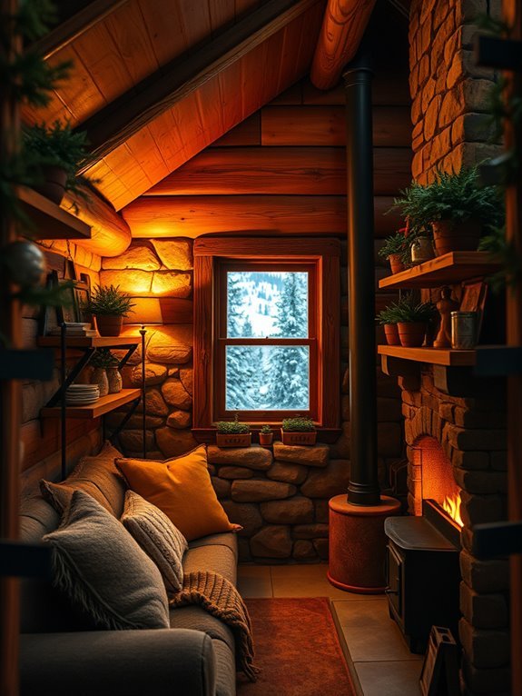 cozy inviting soft illumination