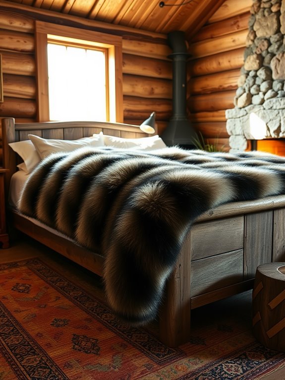 cozy luxurious faux fur