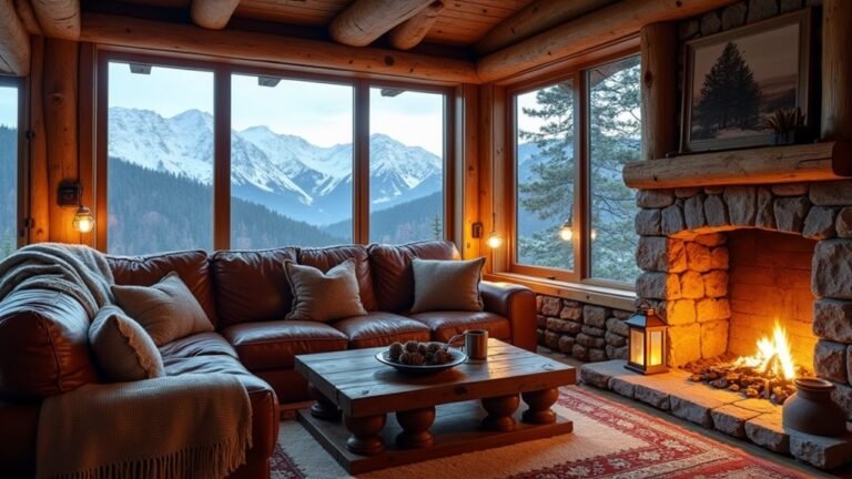 cozy mountain cabin decor