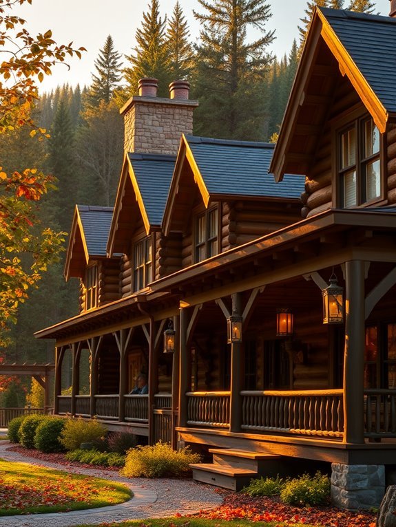 cozy mountain retreat lodge