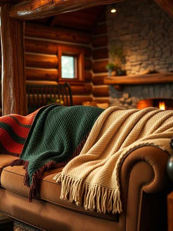 cozy multi layered blankets