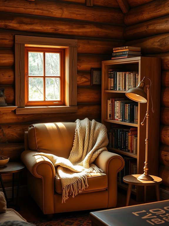 cozy nook for reading