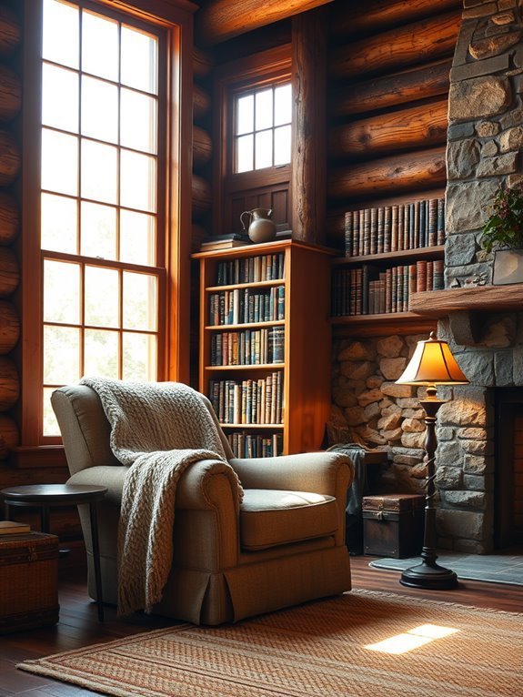 cozy nook for reading