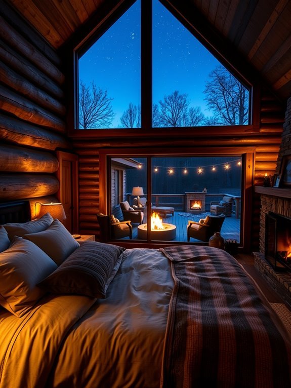 cozy outdoor gathering spaces