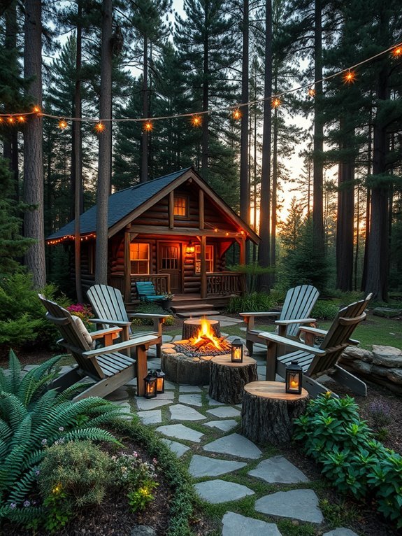 cozy outdoor gathering spots
