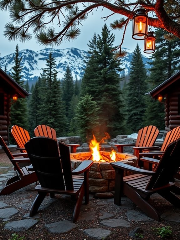 cozy outdoor heat source