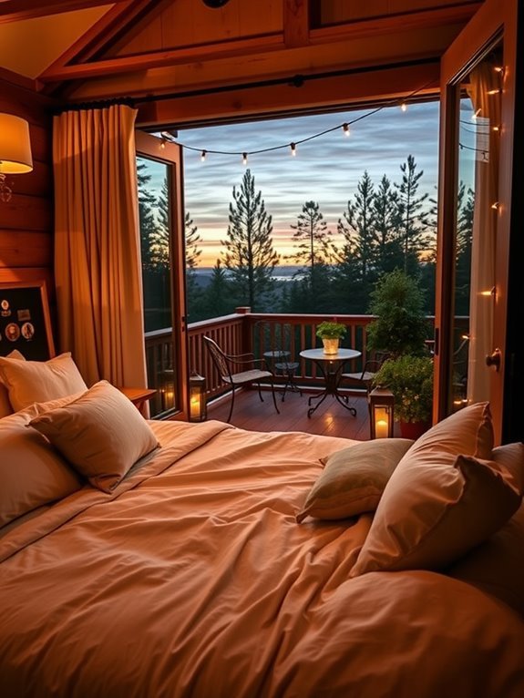 cozy outdoor relaxation areas