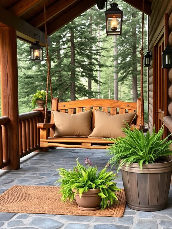 cozy outdoor seating experience
