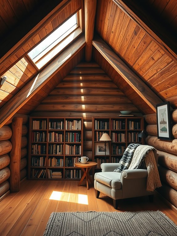 cozy reading nook atmosphere