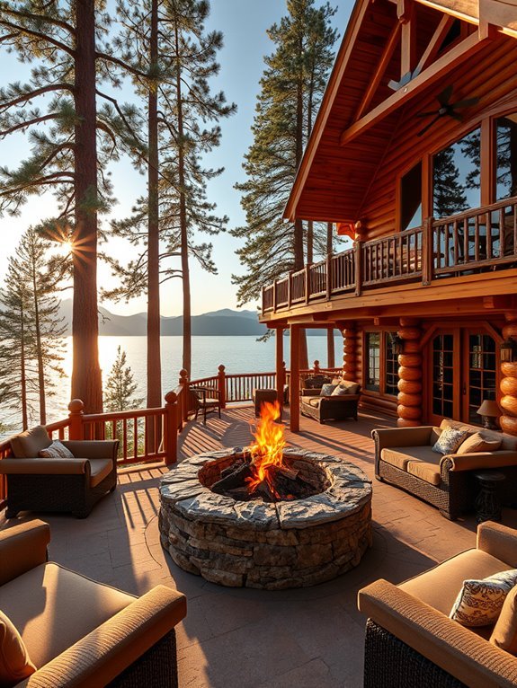 cozy retreat with fire