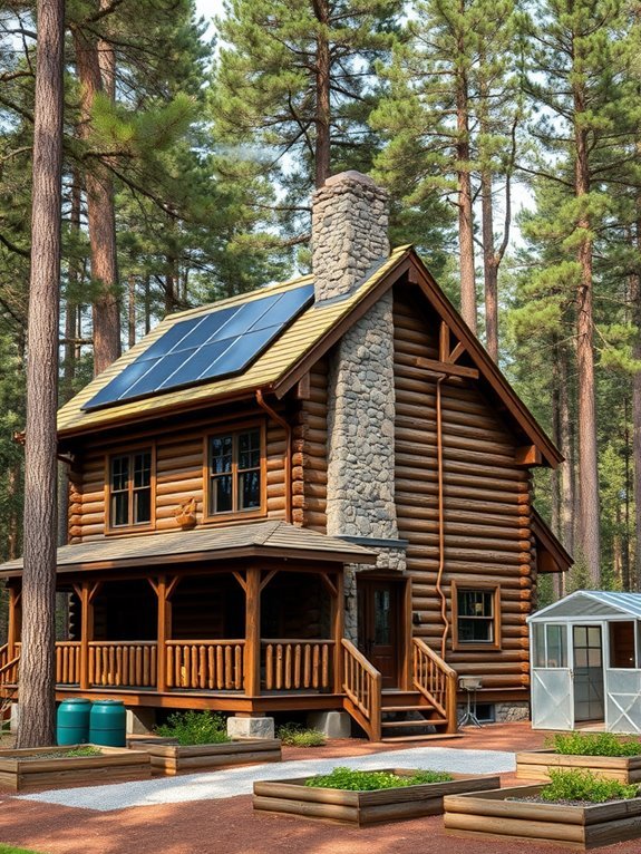 cozy rustic getaway cabin