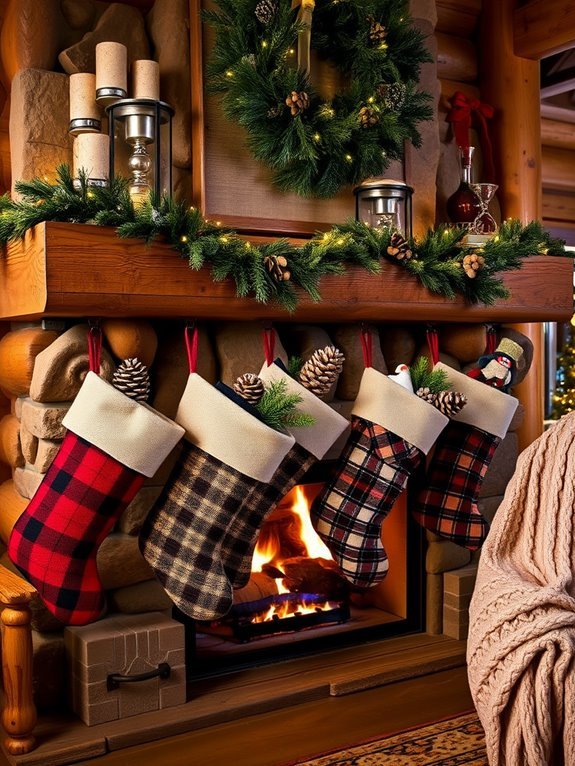 cozy rustic holiday decor