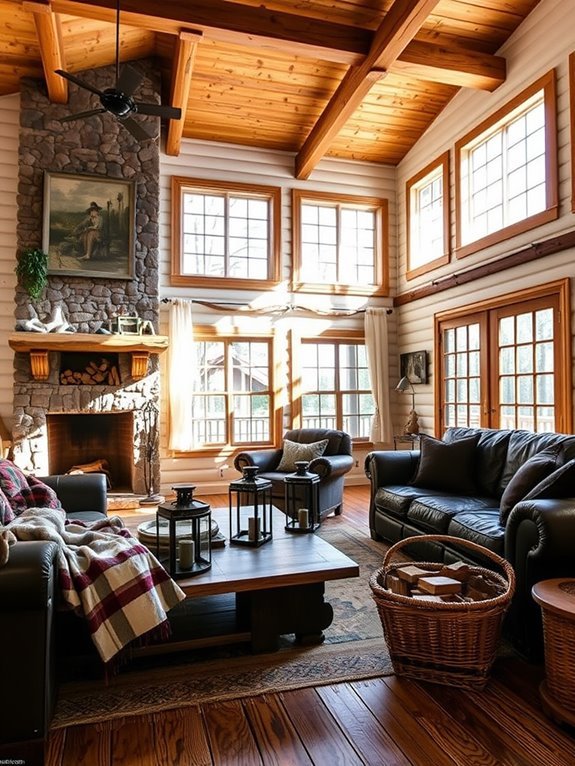 cozy rustic home interiors