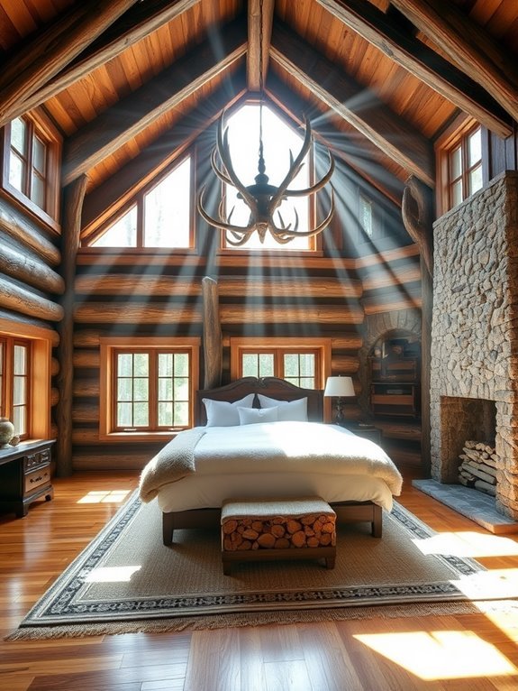 cozy rustic lodge retreats