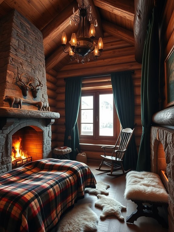 cozy rustic mountain retreat