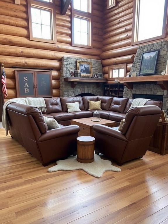 cozy seating options available