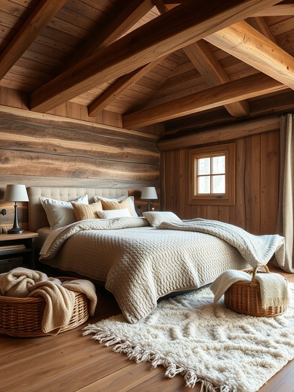 cozy soft inviting materials