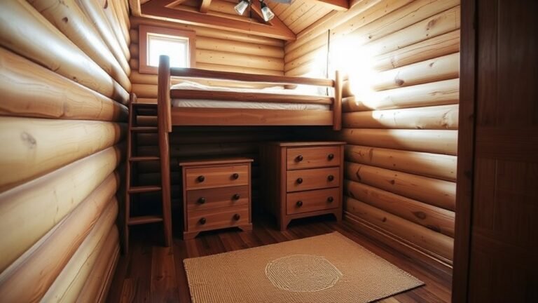 cozy space saving cabin designs