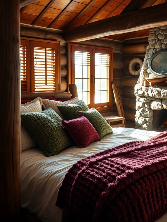 cozy textile home decor