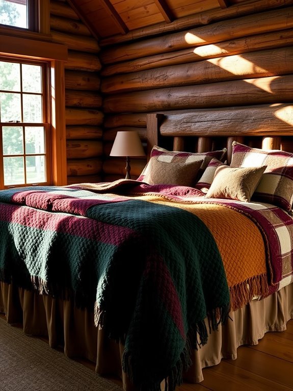 cozy warm woolen blankets