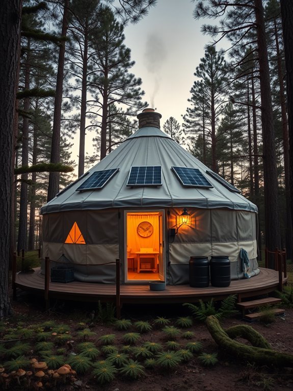 cozy woodland retreat cabin