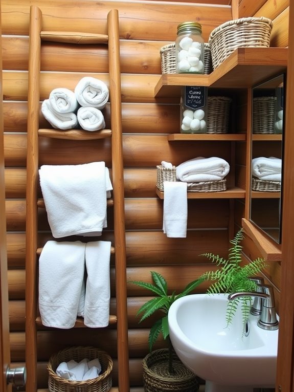 creative bathroom organization tips