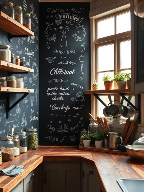 creative chalkboard decorations ideas