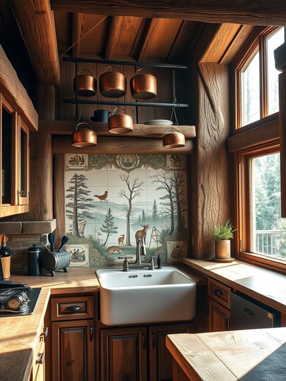 creative kitchen wall designs