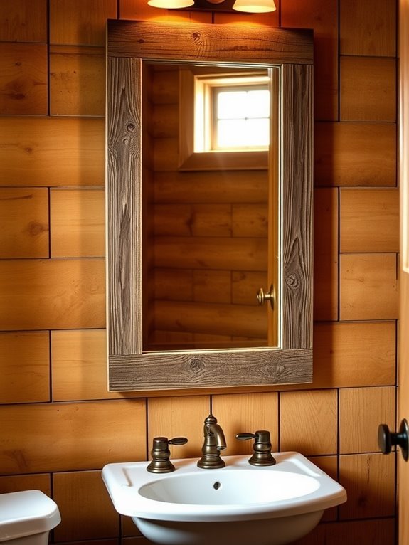creative mirror recycling project