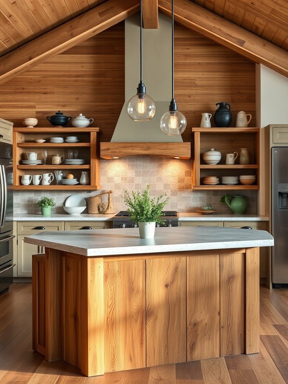 creative open shelving solutions