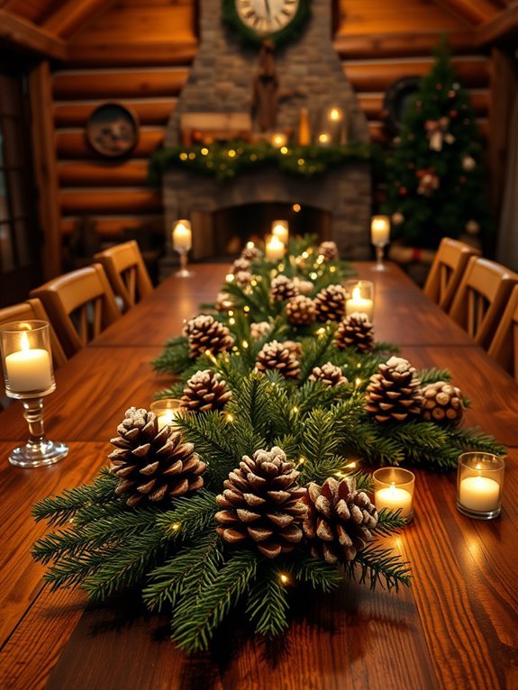 creative pinecone table decorations