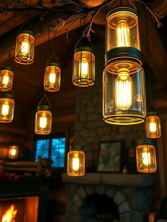 creative recycled lighting decor