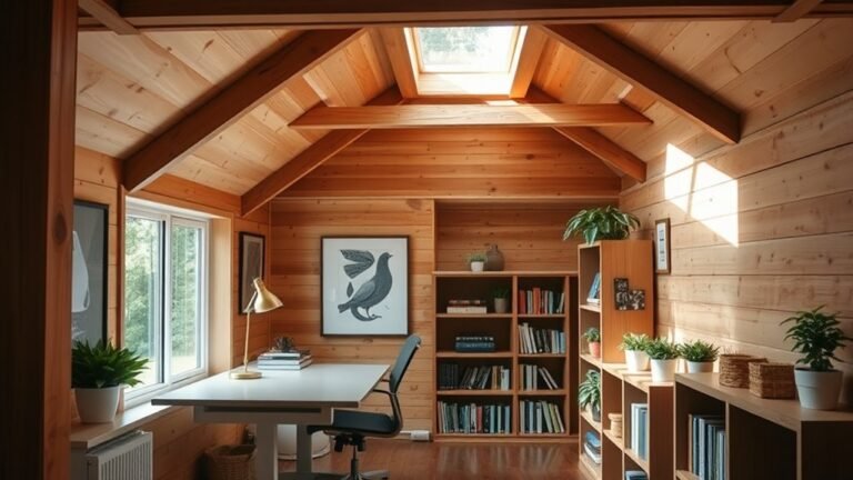 creative small cabin offices