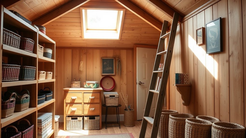 creative storage solutions cabin