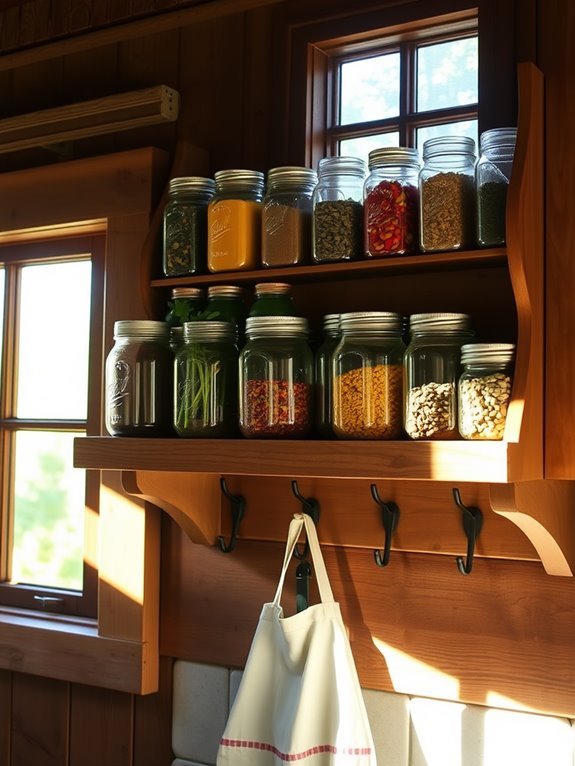 creative storage solutions jars