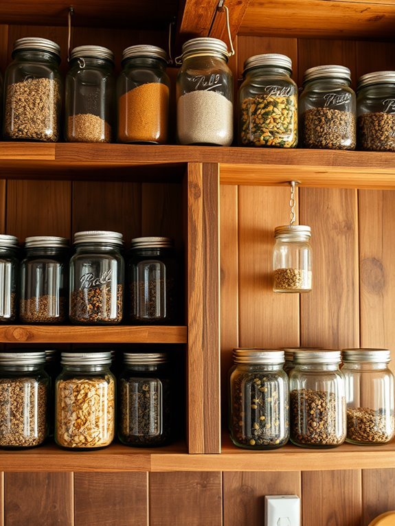 creative storage solutions jars