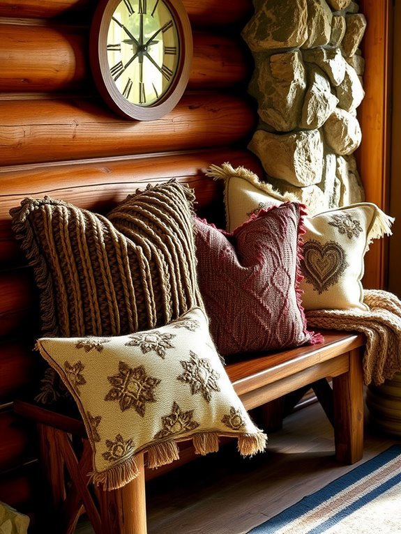 decorative and cozy accents