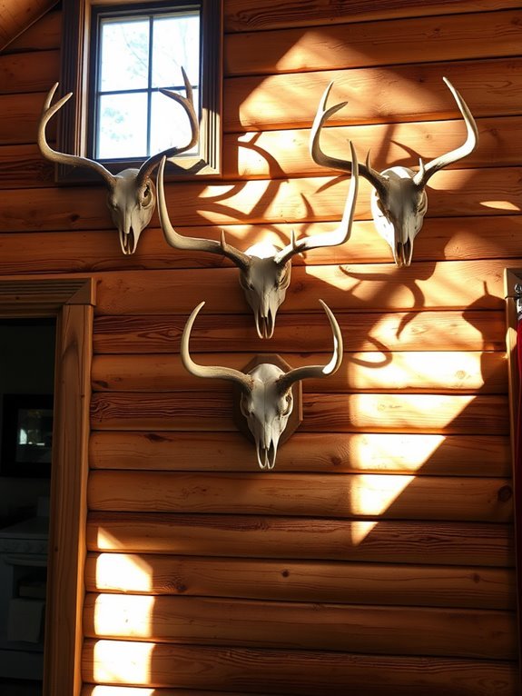 decorative animal skull displays